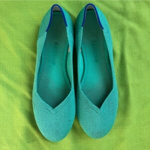 🎉MOVING SALE 🎉 
Rothy’s The Flat Mojito Metallic Size 8.5